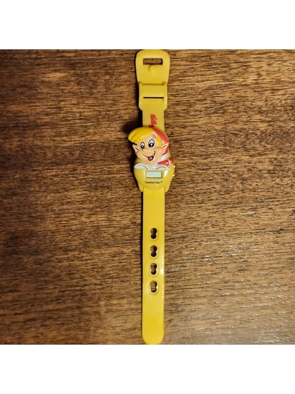 Vintage 1990s Kelloggs Cereal Premium Digital Watch Crackle/Crac! Rice Krispies
